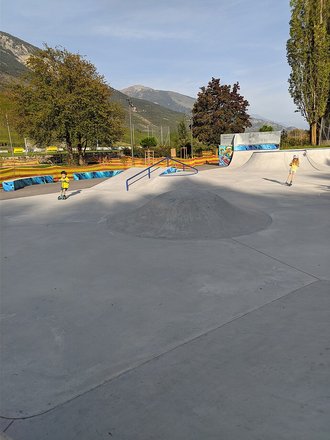 Skatepark and pumptrack from Miège (Noble-Contrée)